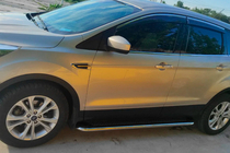 Ford Kuga/Escape 2013–2019 Sānu pakāpieni Maydos V2 (2 gab., alumīnijs + nerūsējošais tērauds) foto 9