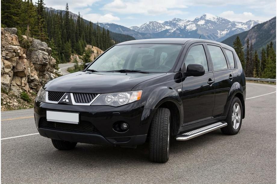 Mitsubishi Outlander 2006–2012 Sānu pakāpieni Maydos V2 (2 gab., alumīnijs/nerūsējošais tērauds) Image