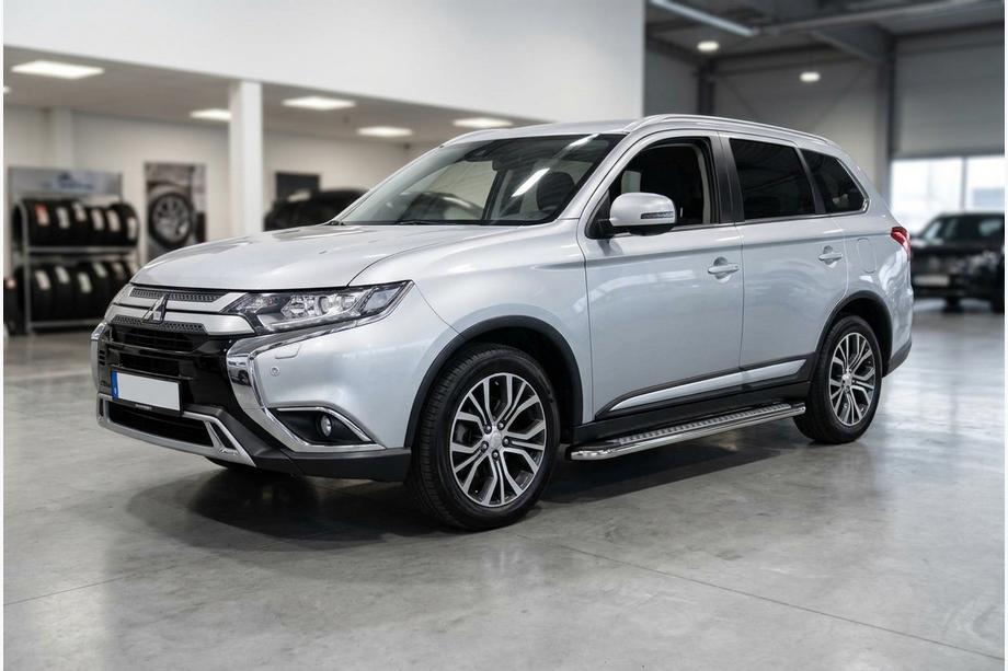 Mitsubishi Outlander 2012–2021 Sānu pakāpieni Maydos V2 (2 gab., alumīnijs/nerūsējošais tērauds) Foto 1