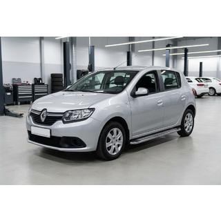 Sānu pakāpieni Maydos V2 (2 gab., alumīnijs/nerūsējošais tērauds) Renault Sandero 2013–2022 foto 1