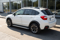 Subaru XV 2011–2017 Sānu pakāpieni Maydos V2 (2 gab., alumīnijs/nerūsējošais tērauds) foto 1