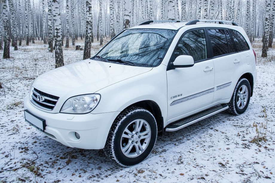 Chery Tiggo 1 2005–2016 Sānu pakāpieni Maydos V2 (2 gab., alumīnijs/nerūsējošais tērauds) Image