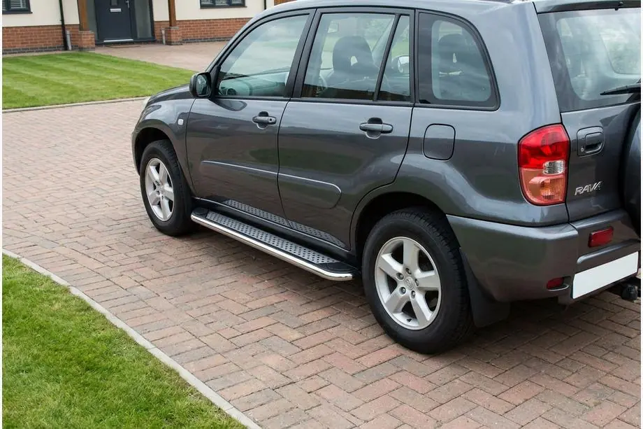 Toyota Rav 4 2001–2005 Sānu pakāpieni Maydos V2 (2 gab., alumīnijs/nerūsējošais tērauds) Image