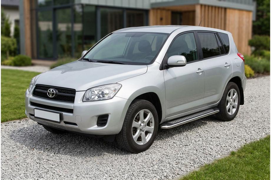 Toyota Rav 4 2006–2013 Sānu pakāpieni Maydos V2 (2 gab., alumīnijs/nerūsējošais tērauds) Image