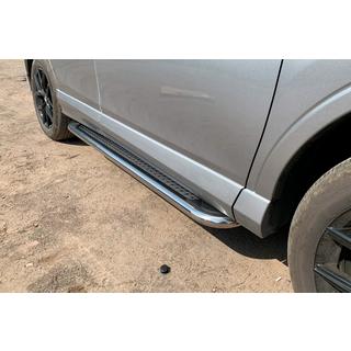Sānu pakāpieni Maydos V2 (2 gab., alumīnijs/nerūsējošais tērauds) Toyota Rav 4 2013–2018 foto 4