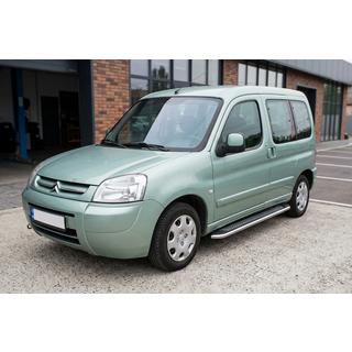 Sānu pakāpieni Maydos V2 (2 gab., alumīnijs/nerūsējošais tērauds) Citroen Berlingo 1996–2008 foto 1