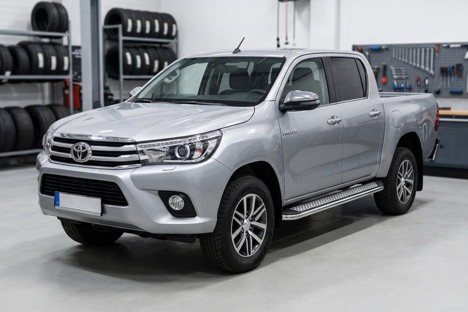 Toyota Hilux 2015– Sānu pakāpieni Maydos V2 (2 gab., alumīnijs/nerūsējošais tērauds) Image