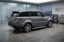 Range Rover Sport 2014–2022 Sānu pakāpieni Maydos V2 (2 gab., alumīnijs/nerūsējošais tērauds) foto 1