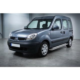 Sānu pakāpieni Maydos V2 (2 gab., alumīnijs/nerūsējošais tērauds) Renault Kangoo 1998–2008 foto 1