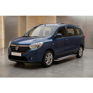 Sānu pakāpieni Maydos V2 (2 gab., alumīnijs/nerūsējošais tērauds) Dacia Lodgy 2012–2022 foto 1