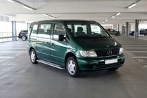 Mercedes Vito W638 1996–2003 Sānu pakāpieni Maydos V2 (2 gab., alumīnijs/nerūsējošais tērauds) foto 1