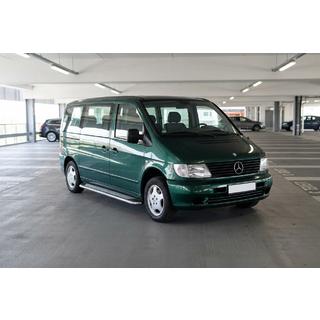 Sānu pakāpieni Maydos V2 (2 gab., alumīnijs/nerūsējošais tērauds) Mercedes Vito W638 1996–2003 foto 1