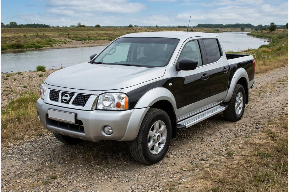 Nissan NP300 1999–2015 Sānu sliekšņi Maya V2 (2 gab., alumīnijs) Image