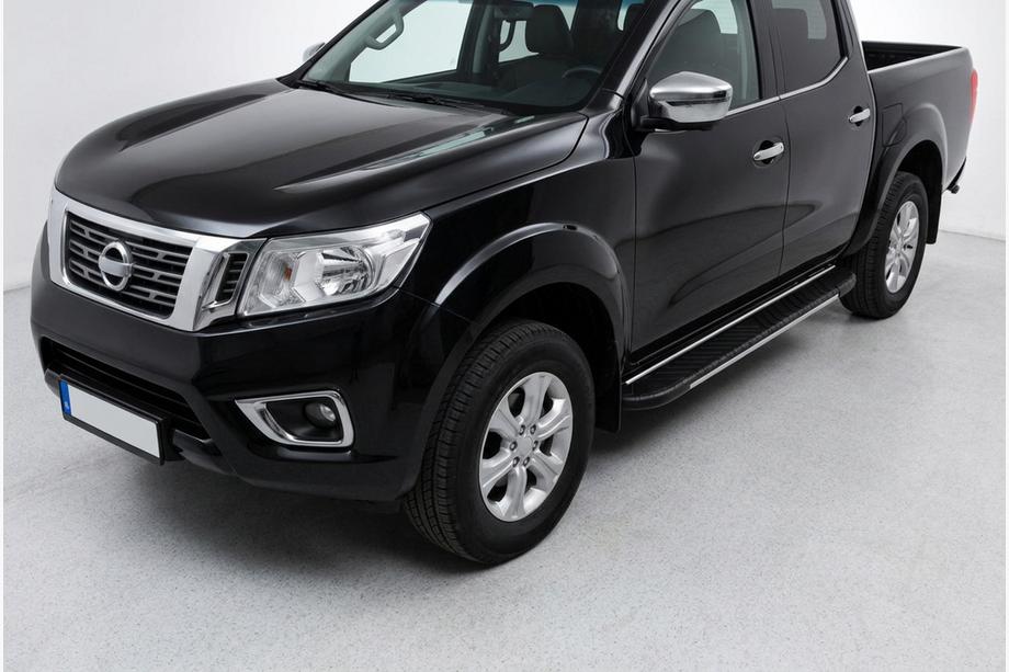 Nissan Navara/NP300 2016– Sānu pakāpieni Bosphore Grey (2 gab., alumīnijs) Image