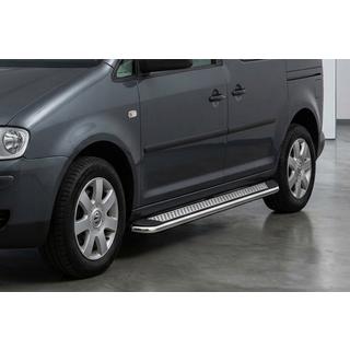 Sānu pakāpieni Maydos V2 (2 gab., alumīnijs/nerūsējošais tērauds) Volkswagen Caddy 2010–2015 foto 1
