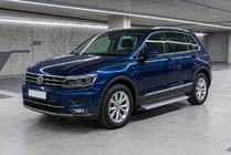 Volkswagen Tiguan 2016–2023 Sānu sliekšņi Maya V2 (2 gab., alumīnijs) foto 1