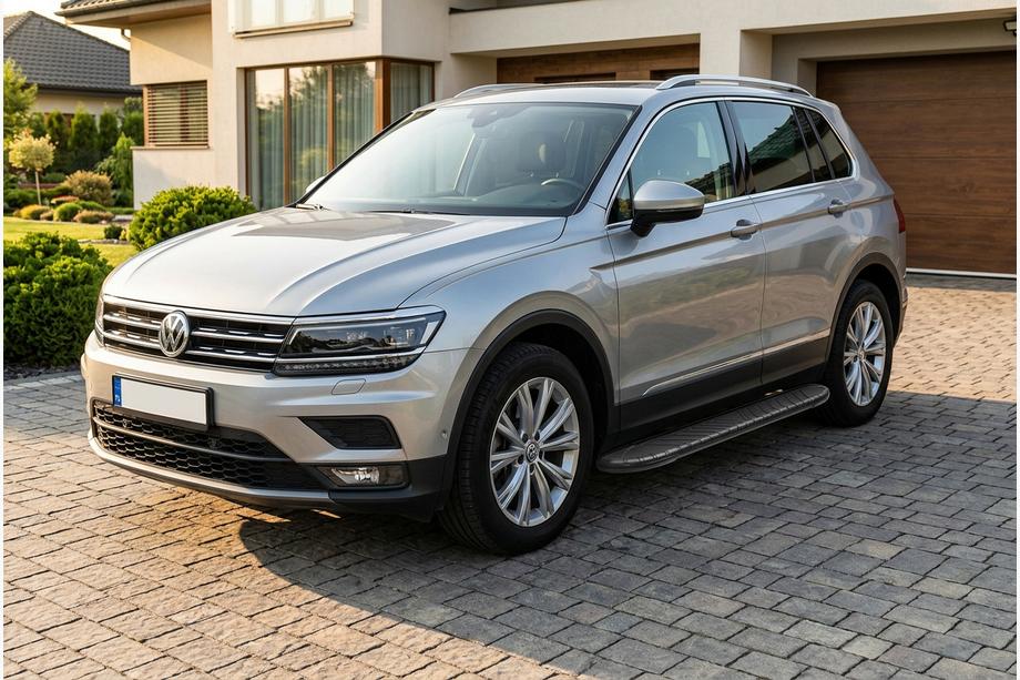 Volkswagen Tiguan 2016–2023 Sānu pakāpieni Bosphore Black (2 gab., alumīnijs) Image