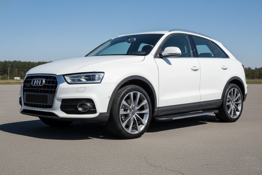 Audi Q3 2011–2019 Sānu pakāpieni Bosphore Grey (2 gab., alumīnijs) Image