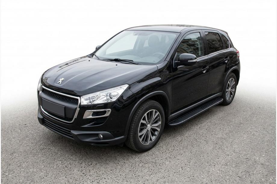 Peugeot 4008 2012–2017 Sānu pakāpieni Bosphorus Black (2 gab., alumīnijs) Image