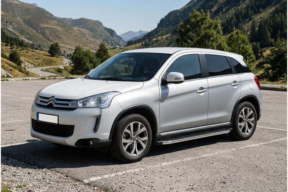 Citroen C-4 Aircross 2012–2017 Sānu pakāpieni BlackLine (2 gab., alumīnijs) Image