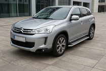 Citroen C-4 Aircross 2012–2017 Sānu pakāpieni Maydos V2 (2 gab., alumīnijs/nerūsējošais tērauds) foto 1