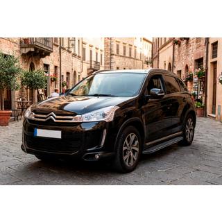 Sānu pakāpieni Bosphorus Black (2 gab., alumīnijs) foto 1