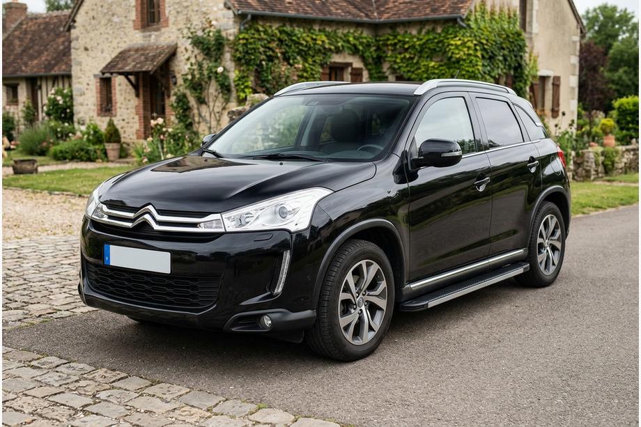 Citroen C-4 Aircross 2012–2017 Sānu sliekšņi Maya V1 (2 gab., alumīnijs) Image