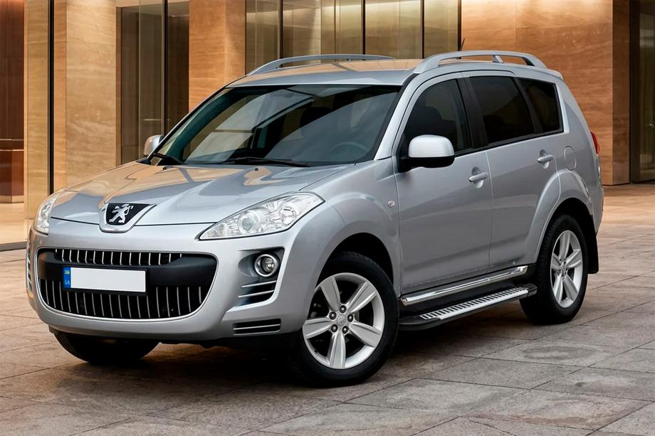 Peugeot 4007 2007–2013 Sānu sliekšņi Line (2 gab., alumīnijs) Image