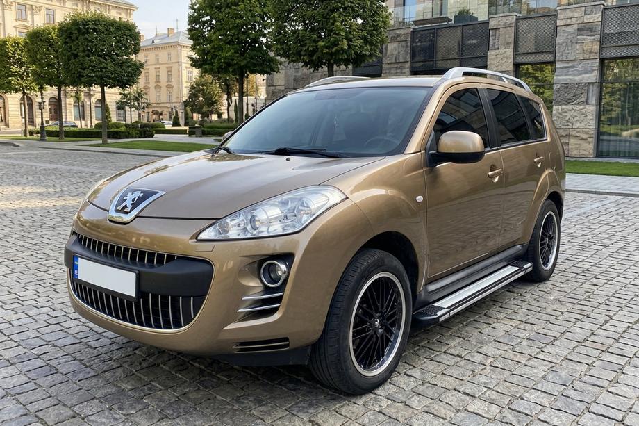 Peugeot 4007 2007–2013 Sānu pakāpieni Rainbow (2 gab., alumīnija) Image