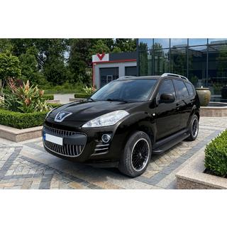 Sānu pakāpieni Allmond Black (2 gab., alumīnijs) foto 1