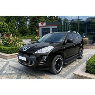 Sānu pakāpieni Allmond Black (2 gab., alumīnijs) foto 1