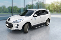 Peugeot 4007 2007–2013 Sānu pakāpieni Duru (2 gab., alumīnijs) foto 1