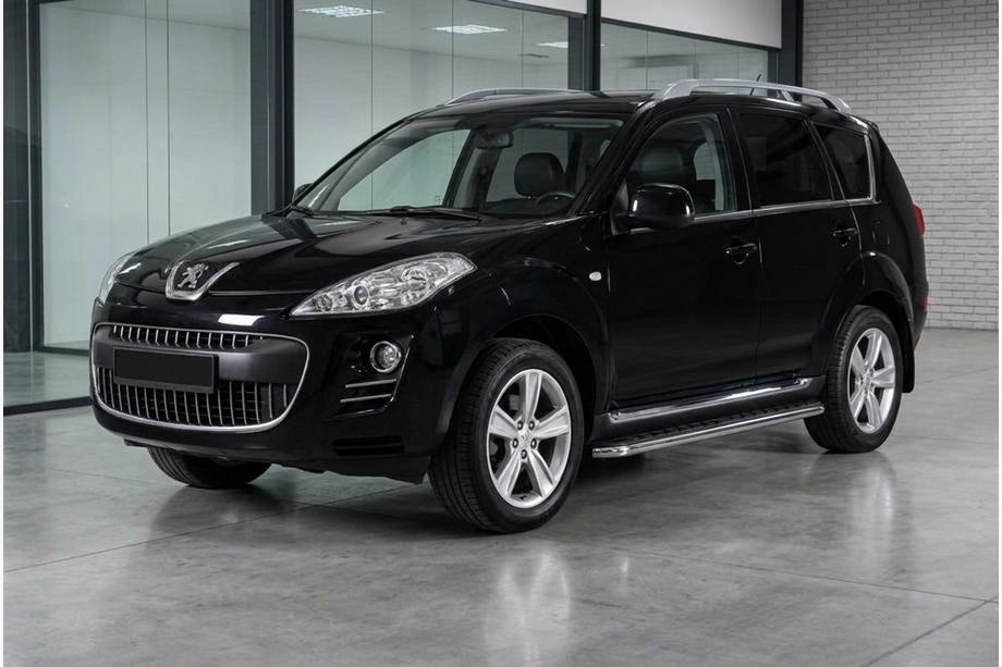 Peugeot 4007 2007–2013 Sānu pakāpieni Maydos V1 (2 gab., alumīnijs / nerūsējošais tērauds) Image