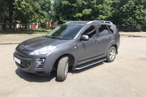 Peugeot 4007 2007–2013 Sānu pakāpieni Tayga (2 gab., alumīnijs) foto 1