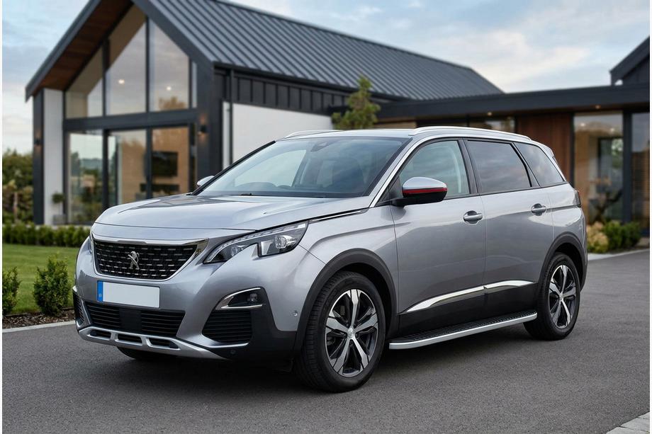 Peugeot 5008 2016–2023 Sānu sliekšņi Tayga Grey (2 gab., alumīnijs) Image