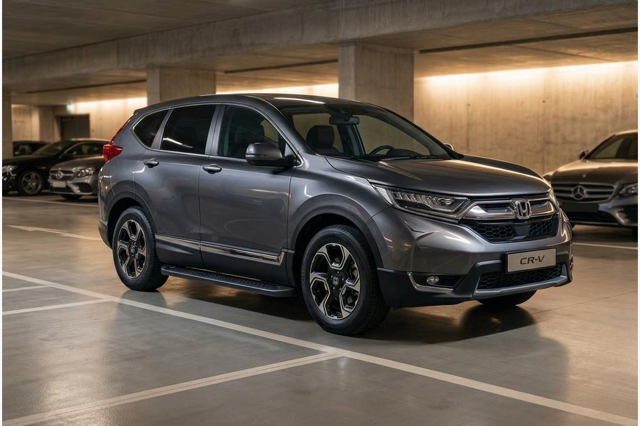 Honda CRV 2017–2022 Sānu pakāpieni Allmond Black (2 gab., alumīnijs) Image