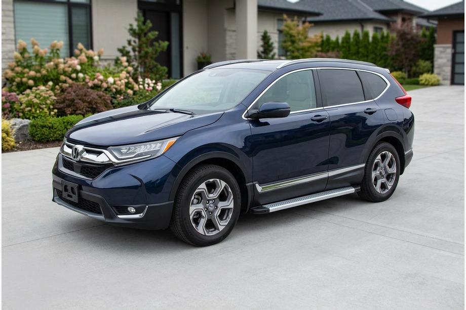 Honda CRV 2017–2022 Sānu sliekšņi Maya V2 (2 gab., alumīnijs) Image