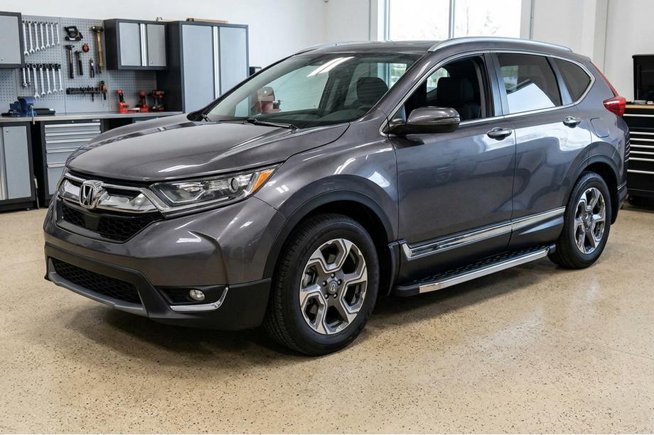 Honda CRV 2017–2022 Sānu pakāpieni BlackLine (2 gab., alumīnijs) Image