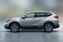 Honda CRV 2017–2022 Sānu pakāpieni RedLine Black (2 gab., alumīnijs) foto 1