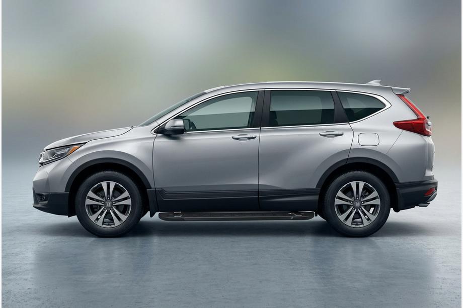 Honda CRV 2017–2022 Sānu pakāpieni RedLine Black (2 gab., alumīnijs) Image