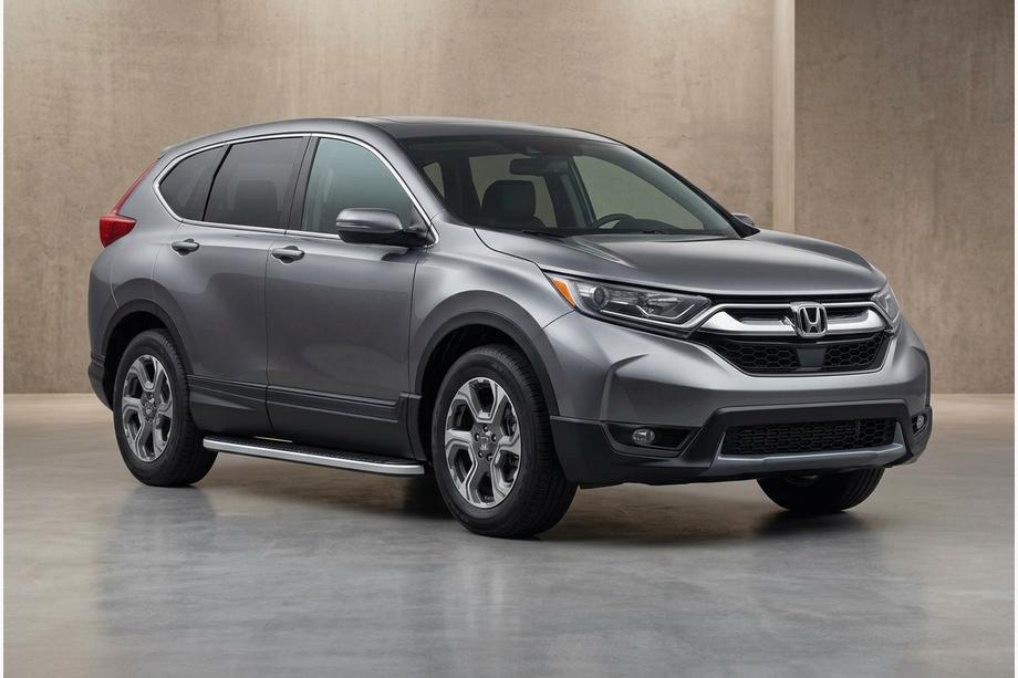 Honda CRV 2017–2022 Sānu pakāpieni Tayga Grey (2 gab., alumīnijs) Image