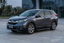 Honda CRV 2017–2022 Sānu pakāpieni Bosphorus Black (2 gab., alumīnijs) foto 1