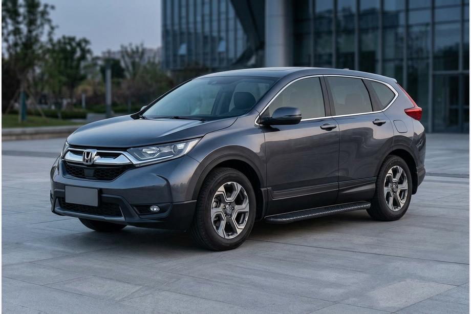 Honda CRV 2017–2022 Sānu pakāpieni Bosphorus Black (2 gab., alumīnijs) Image