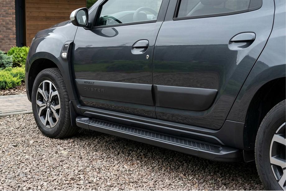 Renault Duster 2018–2024 Sānu pakāpieni Allmond Black (2 gab., alumīnijs) Image