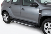 Renault Duster 2018–2024 Sānu sliekšņi Line (2 gab., alumīnijs) foto 1