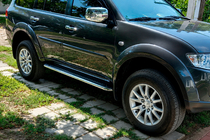 Fiat Fullback 2016– Sānu pakāpieni Maydos V2 (2 gab., alumīnijs/nerūsējošais tērauds) foto 7