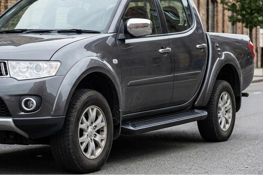 Fiat Fullback 2016– Sānu pakāpieni Allmond Black (2 gab., alumīnijs) Image