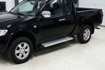 Fiat Fullback 2016– Sānu sliekšņi Maya V2 (2 gab., alumīnijs) foto 1