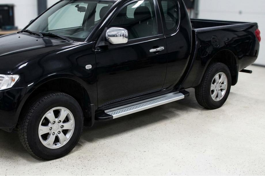 Fiat Fullback 2016– Sānu sliekšņi Maya V2 (2 gab., alumīnijs) Image