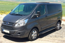 Ford Custom 2013–2022 Sānu sliekšņi Bosphorus Grey (2 gab., alumīnijs) foto 6